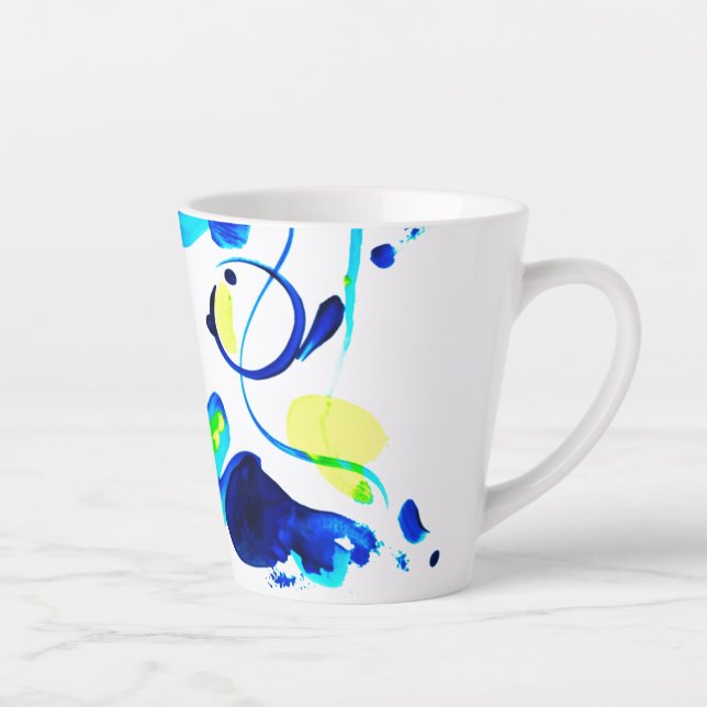 Caneca De Café Latte Distraction 1 (Direita)