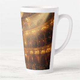 CANECA DE CAFÉ LATTE DIVÃ DE ÓPERA