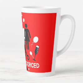 Caneca De Café Latte Divorce Survivor Mug