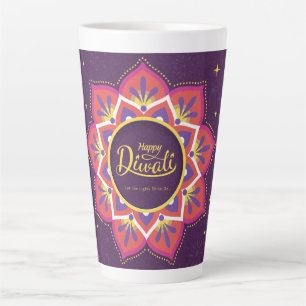Caneca De Café Latte Diwali Latte Mug