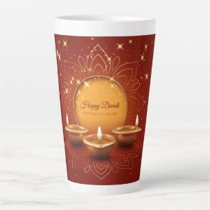 Caneca De Café Latte Diwali Latte Mug