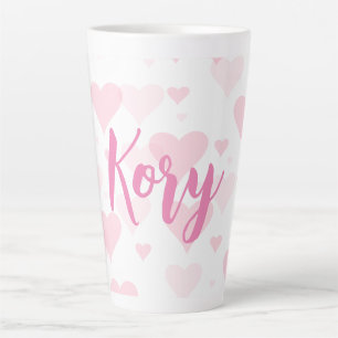 Caneca De Café Latte Doce Personalizado Valentine Day Latte Mug