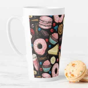 Caneca De Café Latte Doces