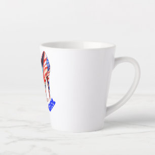 CANECA DE CAFÉ LATTE DONALD TRUMP-TRUMP GIRL