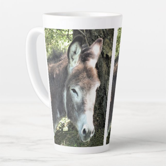 CANECA DE CAFÉ LATTE DONKEY (Ângulo esquerdo)