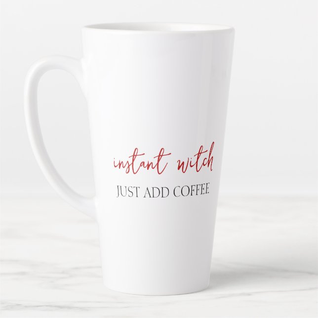 Caneca De Café Latte DotF Instant Witch Latte Mug (Esquerda)
