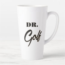 Dr. Golfe Design Divertido para Amantes de Golfe