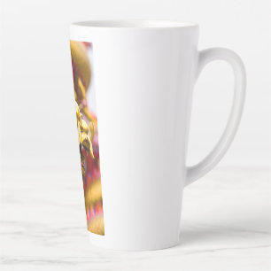 Caneca De Café Latte Dragão Chinês