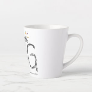 Caneca De Café Latte 'Dream Big' Mug