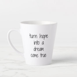Caneca De Café Latte Dream come True Latte Mug