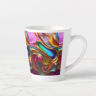 Caneca De Café Latte Dreamful Colorful Latte Mug