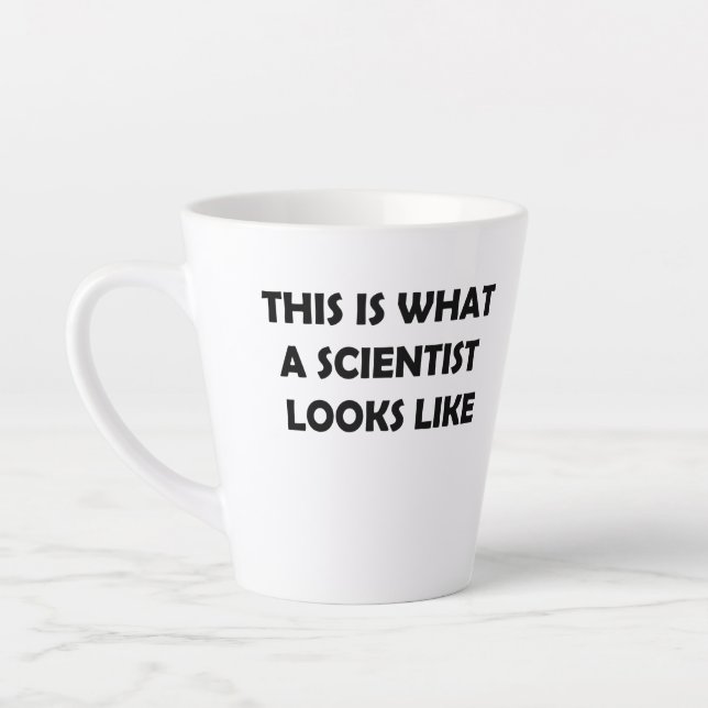 Caneca De Café Latte É assim que um Cientista se parece (Esquerda)