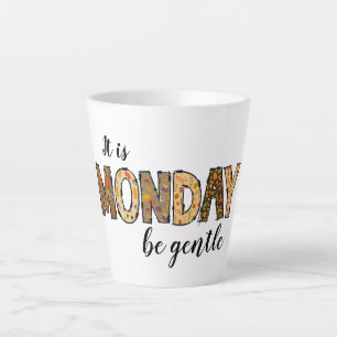 Caneca De Café Latte É segunda-feira Mug