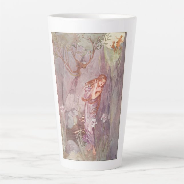 Caneca De Café Latte Eco e Narciso de Stratton (Frente)