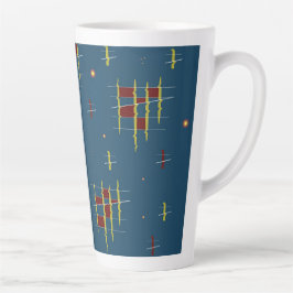 Caneca De Café Latte Ecos da Geometria
