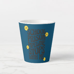 Caneca De Café Latte Educador de Professores O Tubo da Escola para a Pr
