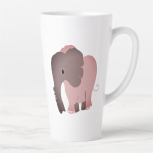 Caneca De Café Latte Elefante Legal