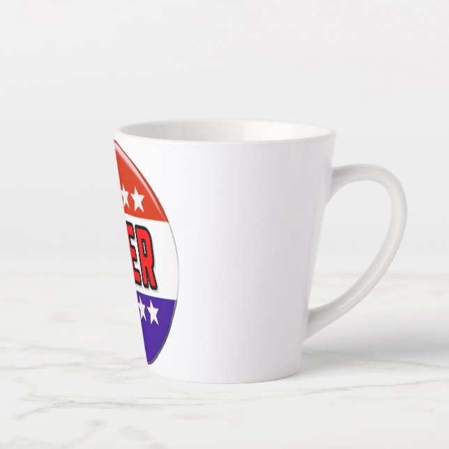 Caneca De Café Latte Eleitor (Direita)