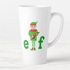 Caneca De Café Latte Elf Latte Mug Musical