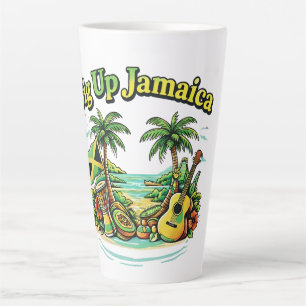 Caneca De Café Latte Elogie a Jamaica