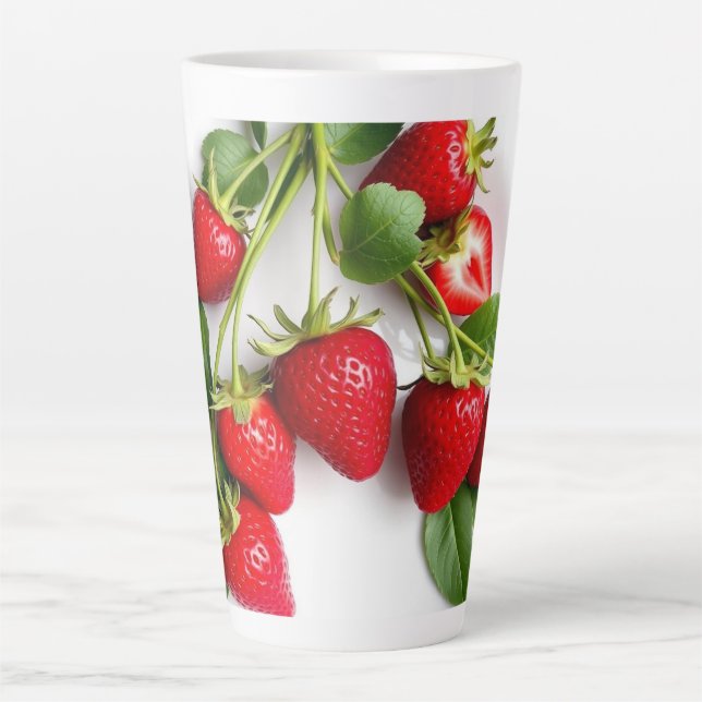 Caneca De Café Latte Emely – Die Erdbeerprinzessin (Frente)