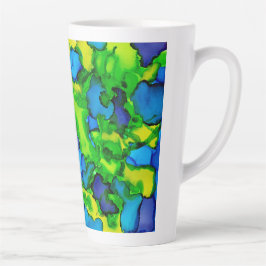 Caneca De Café Latte Emerald Bliss