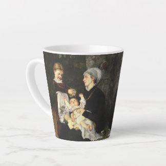 Caneca De Café Latte En Ammes Besøg - Bertha Wegmann Fine Art