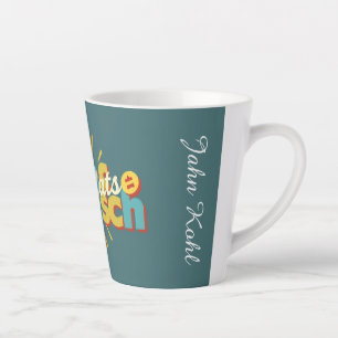 Caneca De Café Latte Encontro Estético de Café Tradicionais Alemães