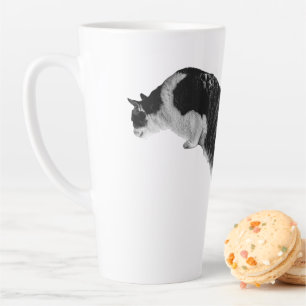 Caneca De Café Latte Energia Felina Natural
