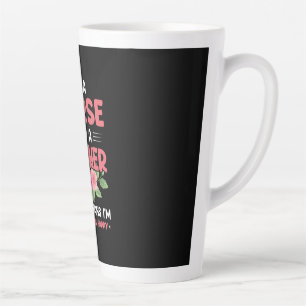 Caneca De Café Latte Enfermeira Presente Sou enfermeira e mãe