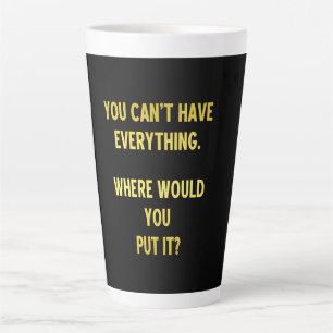 Caneca De Café Latte Engraçado Comprar Piada