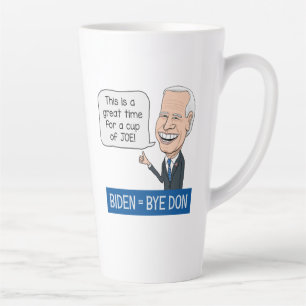 Caneca De Café Latte Engraçado Joe Biden Cup