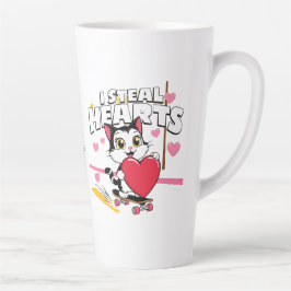 Caneca De Café Latte Engraçado "Seja minha Namorados" para ela - Bonito