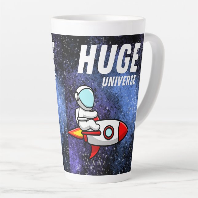 Caneca De Café Latte enorme universo (Ângulo direito)