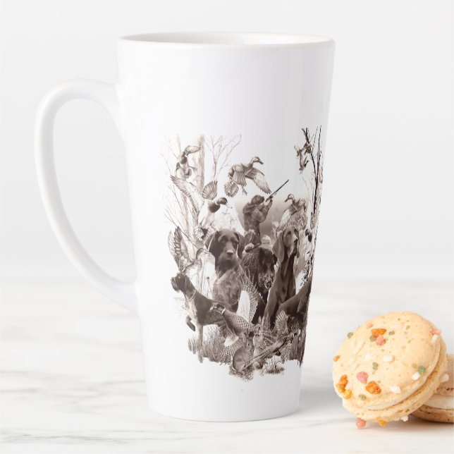 Caneca De Café Latte Época de caça (In Situ)