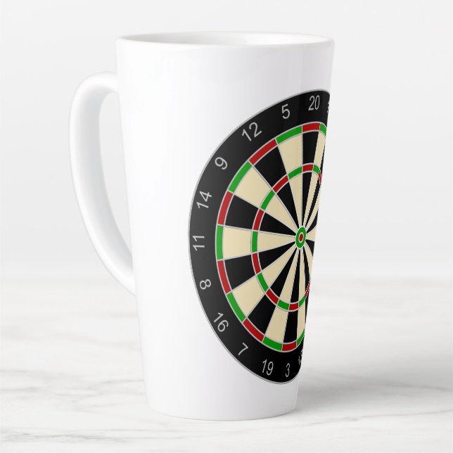 Caneca De Café Latte Equipamento desportivo - Quadro 1 (Ângulo esquerdo)