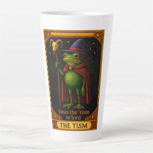 Caneca De Café Latte Era O 'Tismo Senhor Sapo Meme Conscientização do A