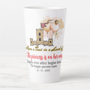 Caneca De Café Latte Era Uma Vez em uma Terra de Alegria