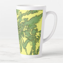 Caneca De Café Latte Erupção Gama