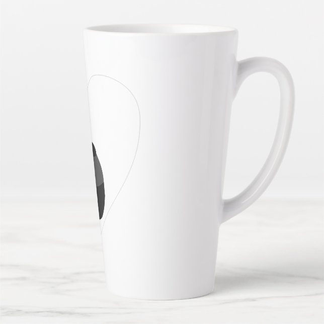 Caneca De Café Latte escoleslaveno1 (Direita)