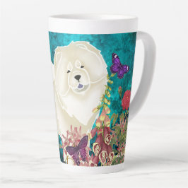 Caneca De Café Latte ESCOLHA DE CREME-GINKGO - Caneca Latte