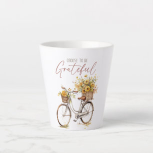 Caneca De Café Latte Escolha Para Ser Grata