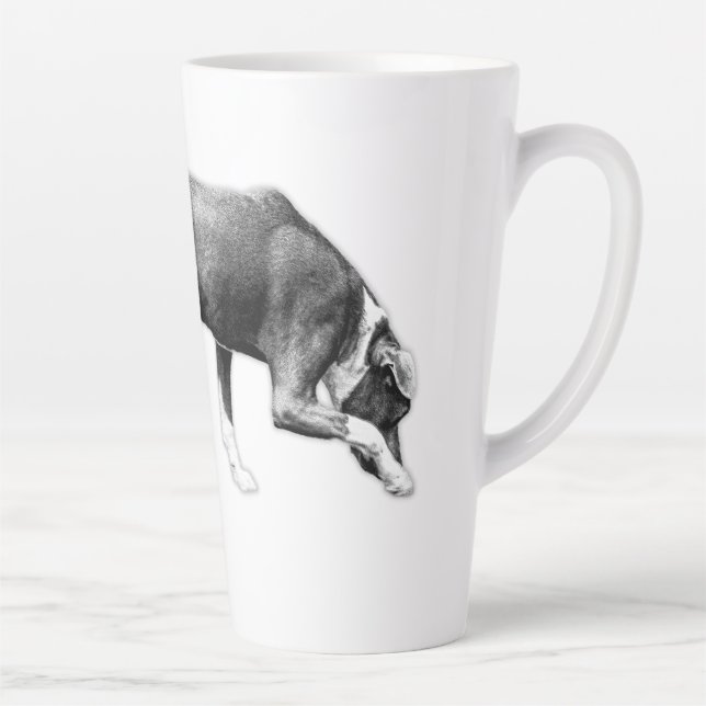 Caneca De Café Latte Escoteiro da Manhã - Carro de Cheiramento (Direita)