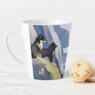 Caneca De Café Latte ESPELHO DO SEA Lapphund