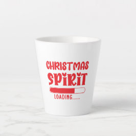 Caneca De Café Latte Espírito de Natal
