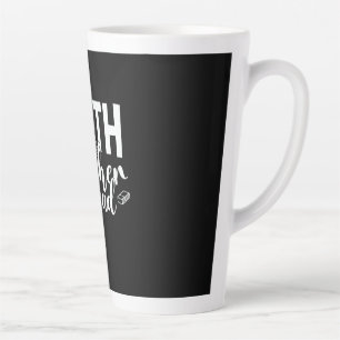 Caneca De Café Latte Esquadrão de Professores de Matemática