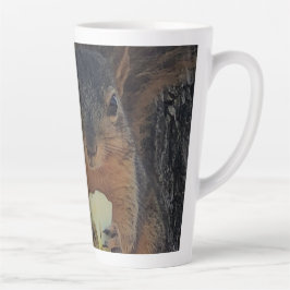 Caneca De Café Latte Esquilo