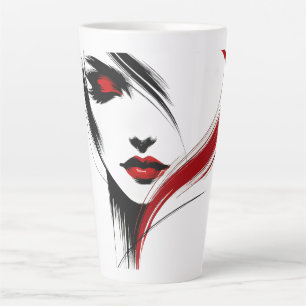 Caneca De Café Latte Essência quieta, ela repousa