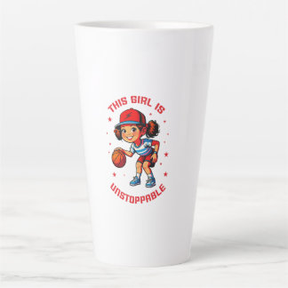 Caneca De Café Latte Esta Garota É Implacável
