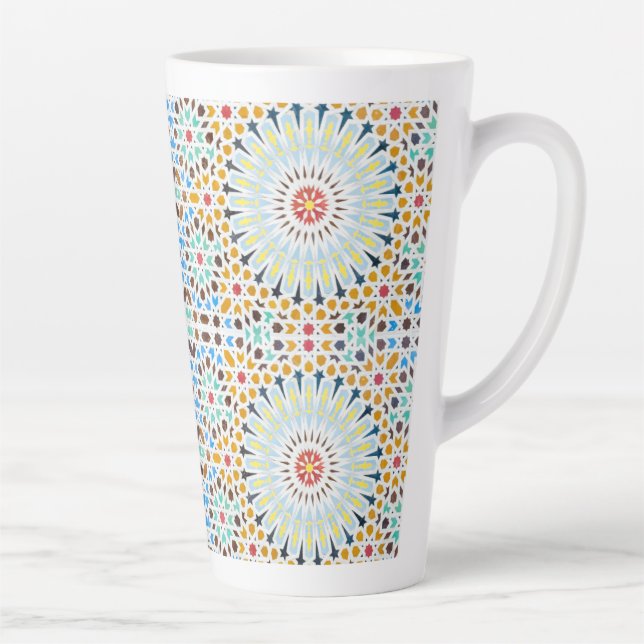 Caneca De Café Latte Estilo marocain | safra (Direita)